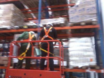 Contagem de estoque em armazem