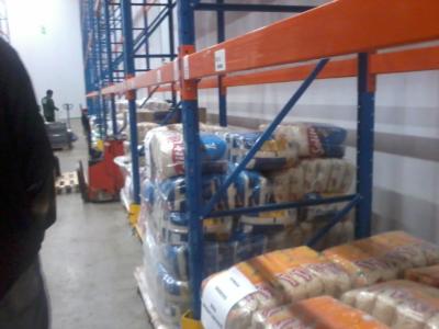 Contagem de estoque em armazem