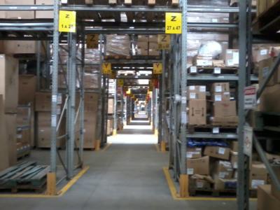 Contagem de estoque em armazem