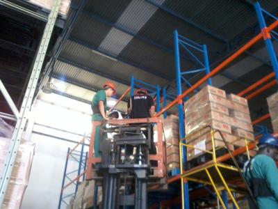 Contagem de estoque em armazem