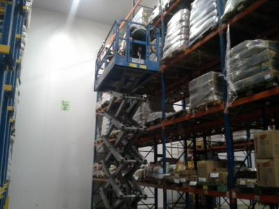 Contagem de estoque em armazem