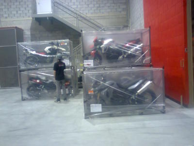 Contagem de estoque em armazem