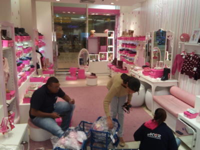 contagem em shopping