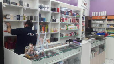 contagem de estoque em perfumaria