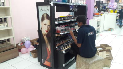contagem de estoque em perfumaria