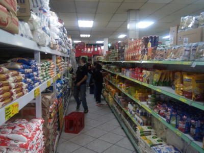 contagem de estoque em mercados