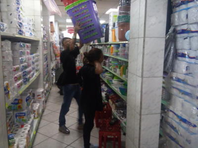 contagem de estoque em mercados