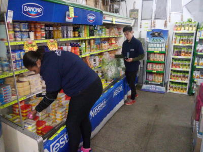 contagem de estoque em mercados