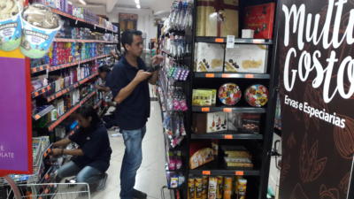 contagem de estoque em mercados