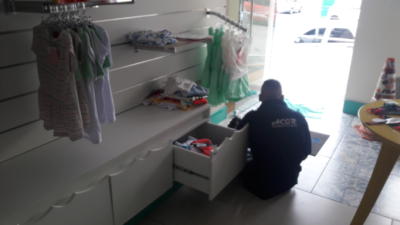 contagem de estoque roupas