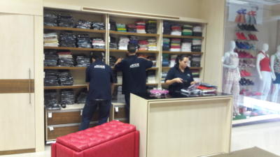 contagem de estoque roupas