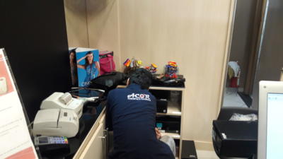 contagem de estoque roupas