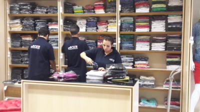 contagem de estoque roupas