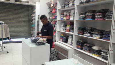 contagem de estoque roupas